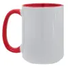 Κούπα Mega 15oz, κεραμική Κόκκινη, 450ml