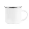 Κούπα Μεταλλική εμαγιέ λευκη 360ml