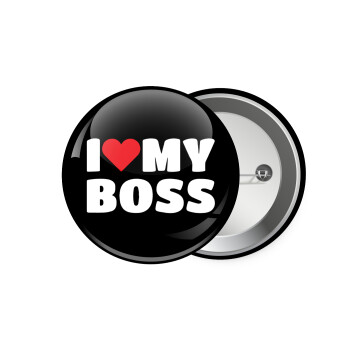 I LOVE MY BOSS, Κονκάρδα παραμάνα 7.5cm