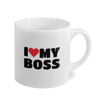 I LOVE MY BOSS, Κουπάκι κεραμικό, για espresso 150ml