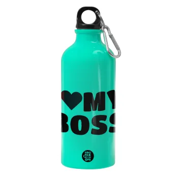 I LOVE MY BOSS, Παγούρι νερού 600ml