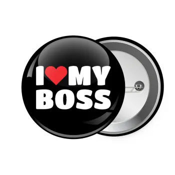 I LOVE MY BOSS, Κονκάρδα παραμάνα 7.5cm