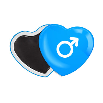 MALE, Μαγνητάκι καρδιά (57x52mm)