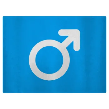 MALE, Επιφάνεια κοπής γυάλινη (38x28cm)