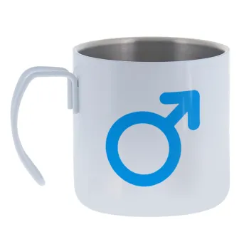 MALE — Mug Stainless steel double wall 400ml