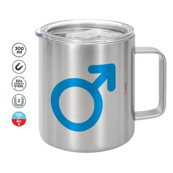 MALE, Mug Stainless steel double wall 300ml