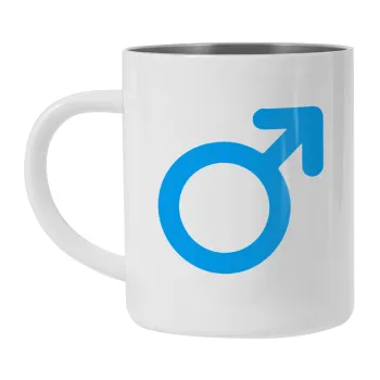 MALE, Mug Stainless steel double wall 300ml