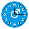 Wooden wall clock (20cm)