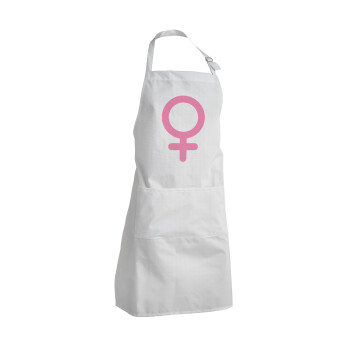 FEMALE, Adult Chef Apron (with sliders and 2 pockets)