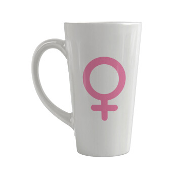 FEMALE, Κούπα κωνική Latte Μεγάλη, κεραμική, 450ml