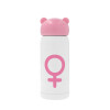 Pink stainless steel thermal flask, 320ml