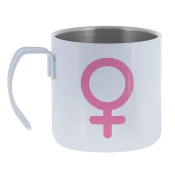 FEMALE — Mug Stainless steel double wall 400ml