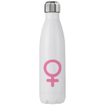 FEMALE, Μεταλλικό παγούρι θερμός (Stainless steel), διπλού τοιχώματος, 750ml