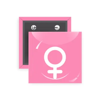 FEMALE, Κονκάρδα παραμάνα τετράγωνη 5x5cm