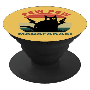 PEW PEW madafakas, Phone Holders Stand  Black Hand-held Mobile Phone Holder