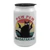 Κούπα ταξιδιού μεταλλική με καπάκι (tin-can) 500ml