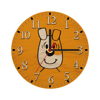 reksio bolek i lolek, Ρολόι τοίχου ξύλινο plywood (20cm)