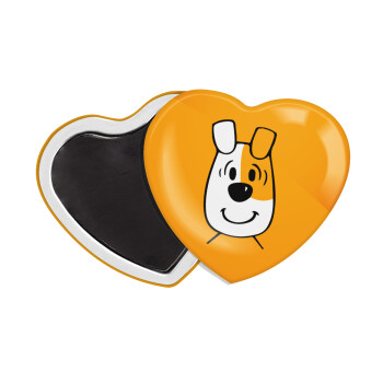 reksio bolek i lolek, Μαγνητάκι καρδιά (57x52mm)