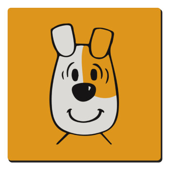 reksio bolek i lolek, Τετράγωνο μαγνητάκι ξύλινο 6x6cm