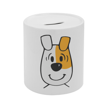 reksio bolek i lolek, Κουμπαράς πορσελάνης με τάπα