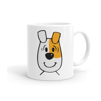 reksio bolek i lolek, Ceramic coffee mug, 330ml
