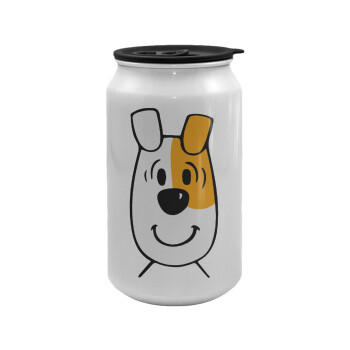 reksio bolek i lolek, Κούπα ταξιδιού μεταλλική με καπάκι (tin-can) 500ml