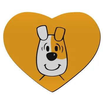 reksio bolek i lolek, Mousepad heart 23x20cm