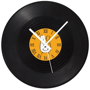 reksio bolek i lolek, Ρολόι τοίχου Βινύλιο (30cm)