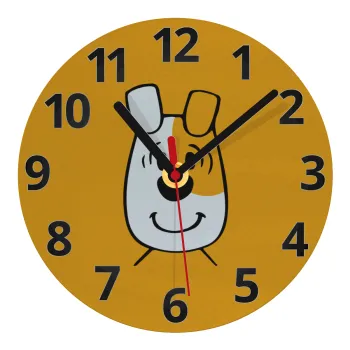 reksio bolek i lolek, Ρολόι τοίχου γυάλινο (20cm)