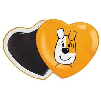 reksio bolek i lolek, Μαγνητάκι καρδιά (57x52mm)