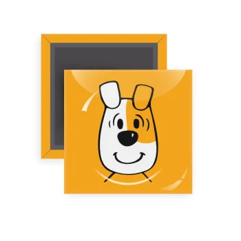 reksio bolek i lolek, Μαγνητάκι ψυγείου τετράγωνο διάστασης 5x5cm