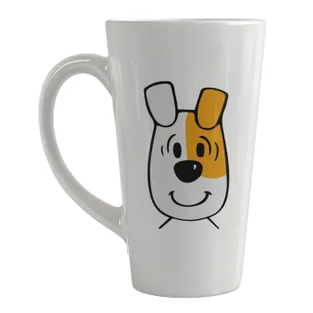 reksio bolek i lolek, Κούπα κωνική Latte Μεγάλη, κεραμική, 450ml