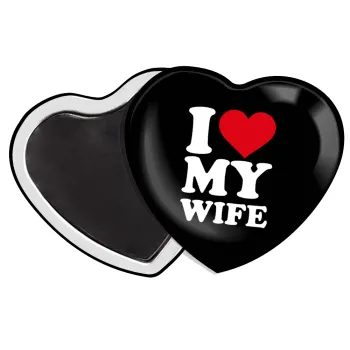 I Love my Wife, Μαγνητάκι καρδιά (57x52mm)