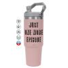 Pink color, 890ml (30oz) stainless Steel Tumbler with Handle