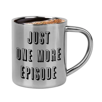 JUST ONE MORE EPISODE, Κουπάκι μεταλλικό διπλού τοιχώματος για espresso (220ml)