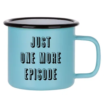 JUST ONE MORE EPISODE, Κούπα Μεταλλική εμαγιέ ΜΑΤ σιέλ 360ml