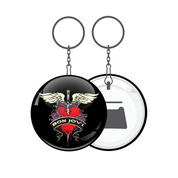 Bon Jovi, Μπρελόκ μεταλλικό 5cm με ανοιχτήρι