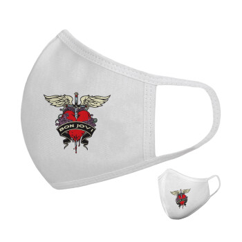 Bon Jovi, Μάσκα υφασμάτινη υψηλής άνεσης παιδική (Δώρο πλαστική θήκη)