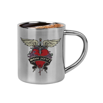 Bon Jovi, Κουπάκι μεταλλικό διπλού τοιχώματος για espresso (220ml)