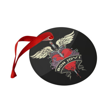 Bon Jovi, Στολίδι Χριστουγεννιάτικο στολίδι γυάλινο 9cm