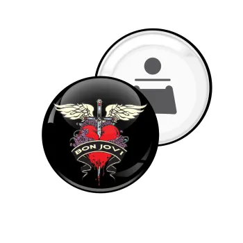 Bon Jovi, Μαγνητάκι και ανοιχτήρι μπύρας στρογγυλό διάστασης 5,9cm