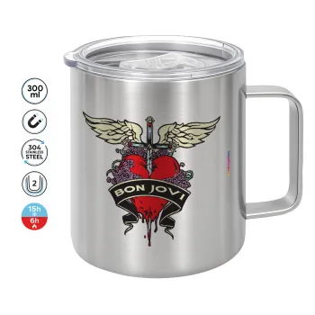 Bon Jovi, Mug Stainless steel double wall 300ml
