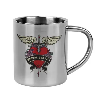 Bon Jovi, Mug Stainless steel double wall 300ml