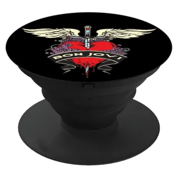 Bon Jovi, Phone Holders Stand  Black Hand-held Mobile Phone Holder