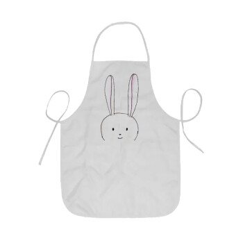 Ο λαγός του πάσχα, Ποδιά Σεφ ολόσωμη κοντή  Παιδική (44x62cm)