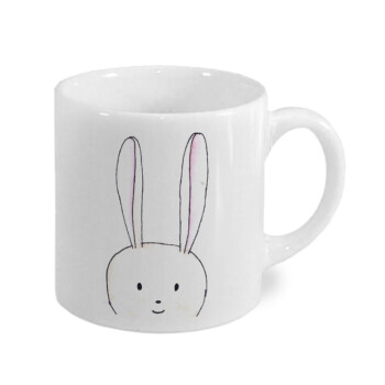 Ο λαγός του πάσχα, Κουπάκι κεραμικό, για espresso 150ml