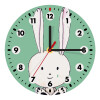 Wooden wall clock (20cm)