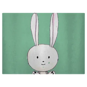 Ο λαγός του πάσχα, Επιφάνεια κοπής γυάλινη (38x28cm)