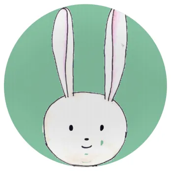 Ο λαγός του πάσχα, Mousepad Στρογγυλό 20cm