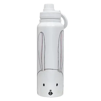 Ο λαγός του πάσχα, Θερμός 1L Ανοξείδωτο με Βάση Κινητού & Διπλά Τοιχώματα